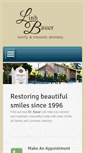 Mobile Screenshot of linhbauerdds.com